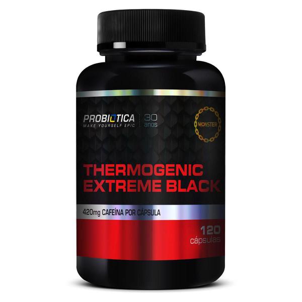 THERMOGENIC EXTREME BLACK (120 Cápsulas) - Probiótica