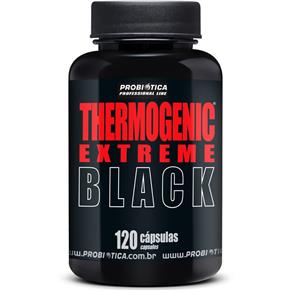 Thermogenic Extreme Black 120 Cápsulas - Probiotica