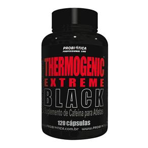 Thermogenic Extreme Black Probiótica - 120 Cápsulas