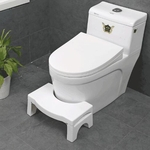 Thick WC dobrável Stool Plastic Footstool para banheiro