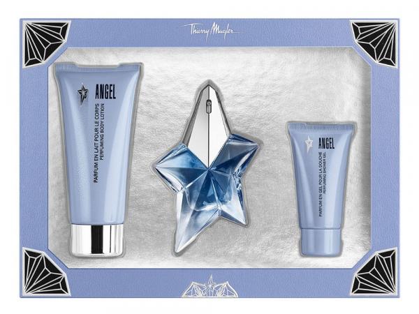 Thierry Mugler Kit Angel Perfume Feminino - Edp 25ml + Loção Corporal 30ml + Gel de Banho