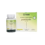 Three Therapy Pantovin Suplemento Vitamínico e Mineral 60 Cápsulas Eficaz - R