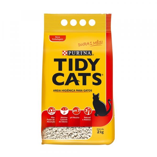 Tidy Cats Areia Higiênica 2 Kg - Purina