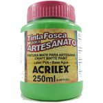 Tinta Acrilex Fosca Para Artes 250 Ml 510 Verde Folha