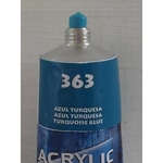 Tinta Acrilica Acrilex Azul Turquesa #363 - 59ml
