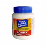 Tinta Acrilica Acrilex Brilhante 250 ml Branco 03325-519