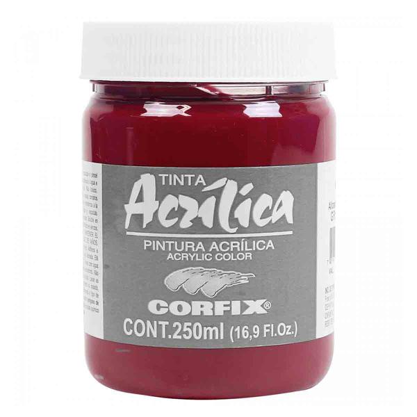 Tinta Acrilica Corfix G2 104 Alizarim Crimson 250ml