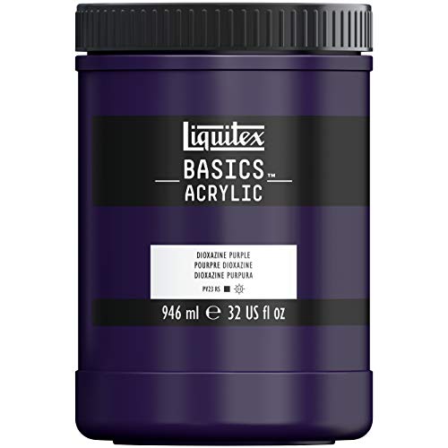 Tinta Acrílica Liquitex Basics 946ml 186 Dioxazine Purple