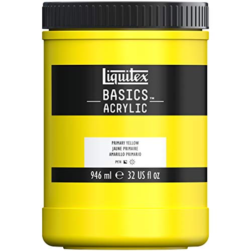 Tinta Acrílica Liquitex Basics 946ml 410 Primary Yellow