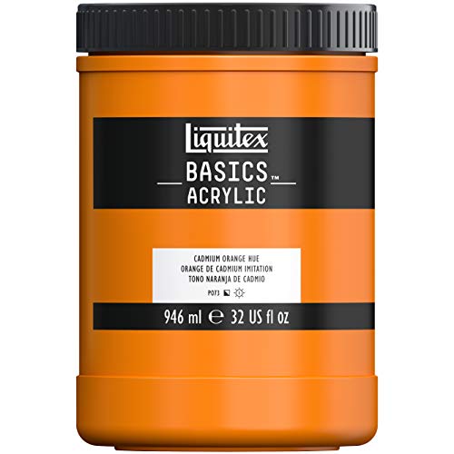 Tinta Acrílica Liquitex Basics 946ml 720 Cadmium Orange Hue