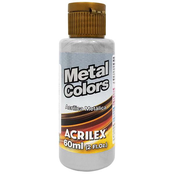 Tinta Acrílica Metal Colors 60ml 599 Alumínio Acrilex