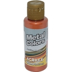 Tinta Acrílica Metal Colors Acrilex Cobre 60ml