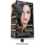 Tinta Beautycolor Kit 2.11 Preto Azulado