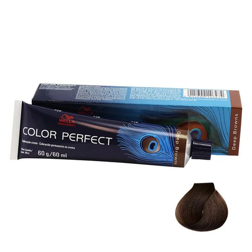 Tinta Color Perfect Louro Escuro Marrom Cor 6.7