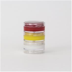 Tinta Cremosa com 3 Cores Vermelho, Branco e Amarelo - Color Make - COLORIDO