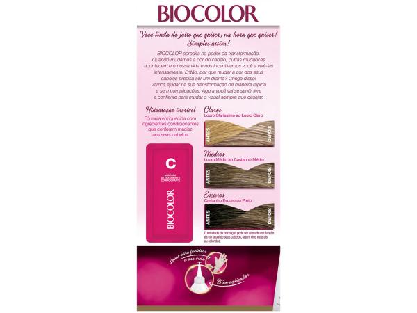 Tinta de Cabelo Biocolor - Louro Glamour 7.11 100ml