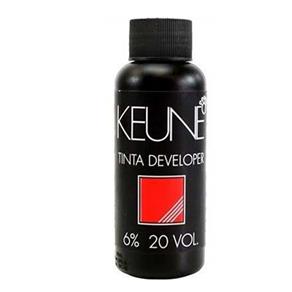 Tinta Developer 6% 20Vol. Keune - Oxidante - 60ml - 60ml