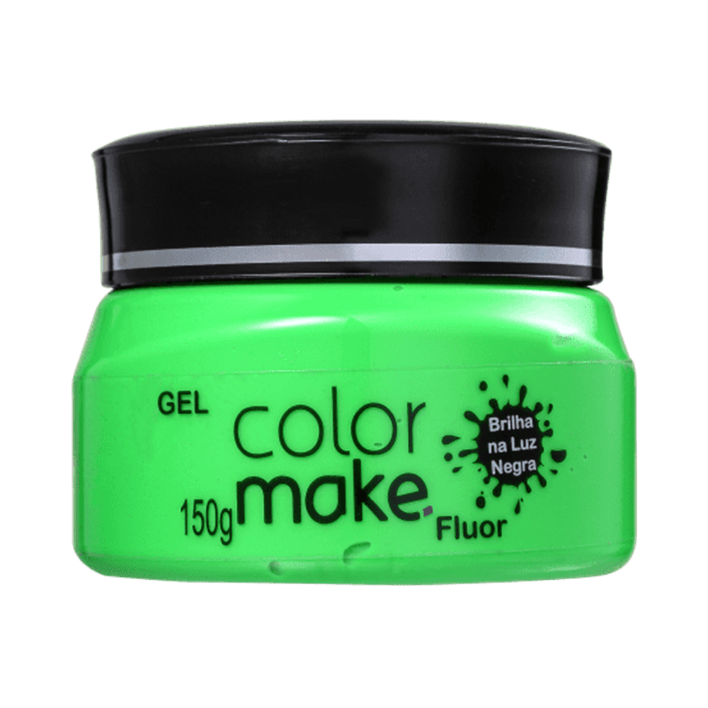 Tinta em Gel ColorMake Fluor Verde 150g