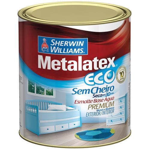 Tinta Esmalte Acetinada Eco Metalatex 900ml