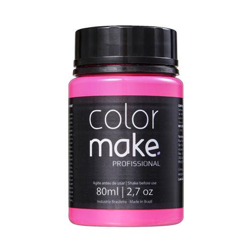 Tinta Facial Líquida ColorMake Profissional Pink 80ml