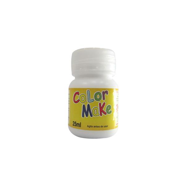 Tinta Facial Liquida Pote 25 Ml Branco - Yur Color Make