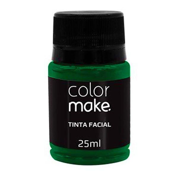 Tinta Facial Líquida Verde - 25ml - Color Make