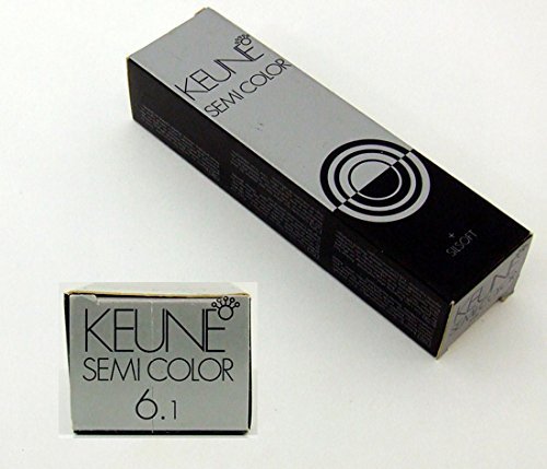 Tinta Keune Semi Color 60ml - Cor 6.1 - Louro Escuro Cinza