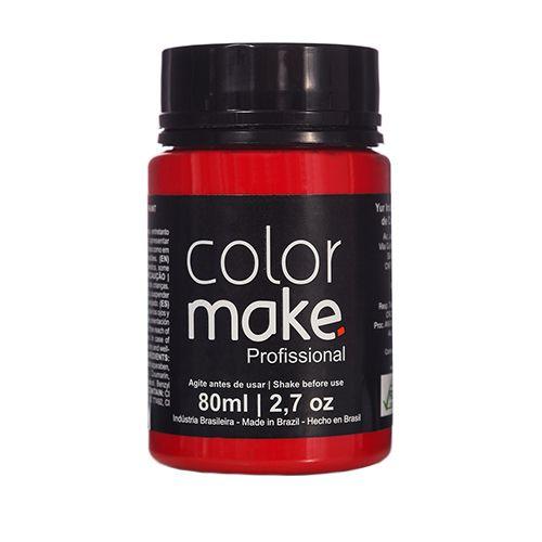 Tinta Liquida Profissional Vermelho - Color Make - Yur Color Make