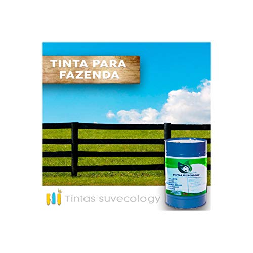 Tinta para Fazenda Curral SUVECOLOGY 200 LITROS Oleo Preta