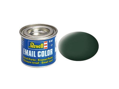 Tinta Revell Esmalte Verde Escuro Raf 14Ml Rev 32168