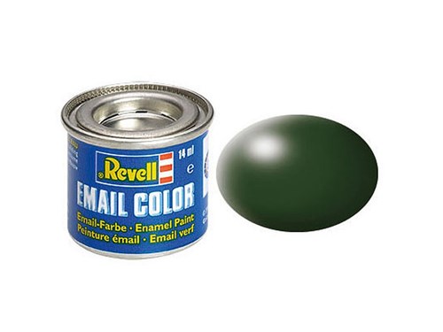 Tinta Revell Esmalte Verde Escuro Seda 14ml Rev 32363