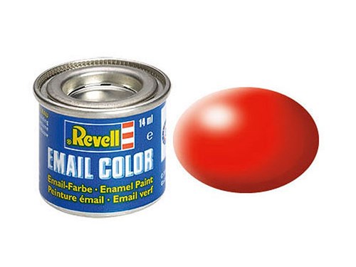 Tinta Revell Esmalte Vermelho Luminoso Seda 14Ml Rev 32332