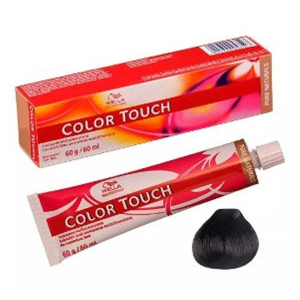 Tinta Wella Color Touch Cor 2.8 Preto Azulado