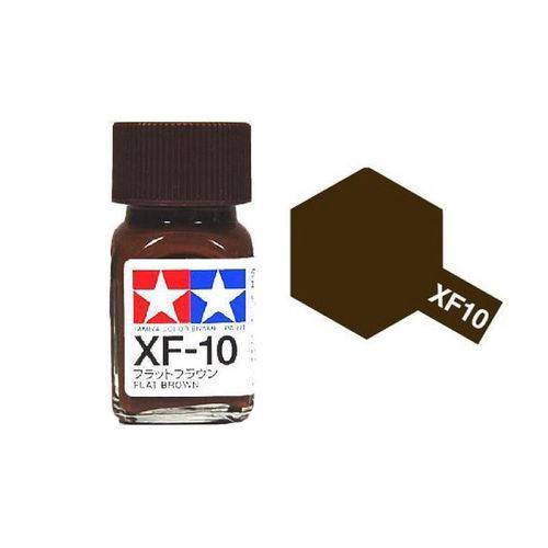 Tinta Xf10 Enamel Flat Brown 10ml