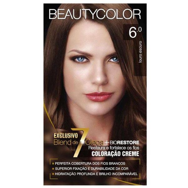 Tintura Beauty Color - Cor 6.0 Louro Escuro - Bony Plus