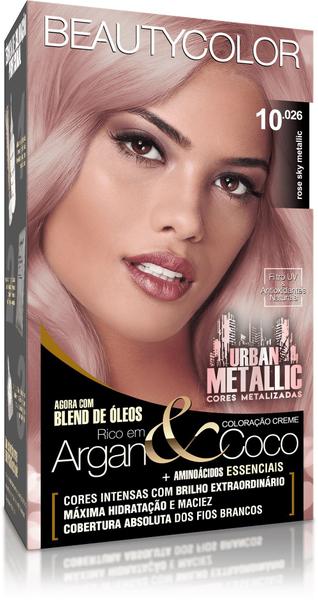 Tintura BeautyColor Urban Metalic - Rose Sky Metallic 10.026 - Beauty Color