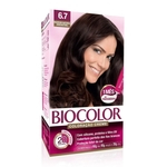 Tintura biocolor kit creme 6.7 marron natural