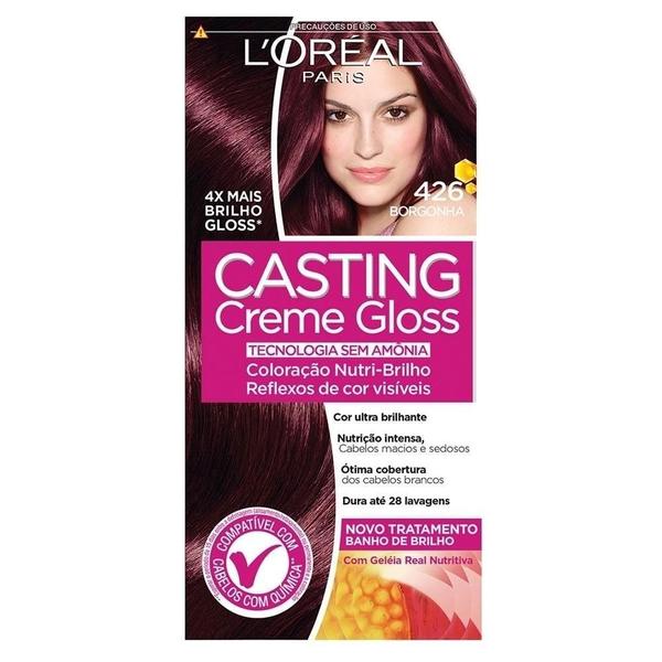 Tintura Casting Creme Gloss - Loréal - Cor: 426 Borgonha - LOréal Paris
