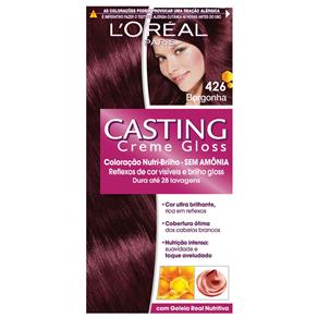 Tintura Casting Gloss L`Oréal Brasil - 426 Borgonha