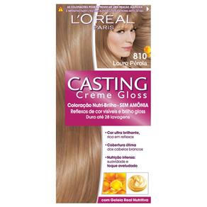 Tintura Casting Gloss L`Oréal Brasil - 810 Louro Pérola