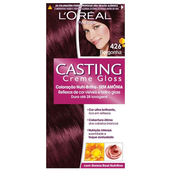 Tintura Casting Gloss L'Oreal Brasil - 426 Borgonha - L'oréal