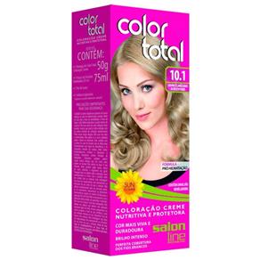 Tintura Color Total Salon Line - Louro Claríssimo Acinzentado 10.1 Color