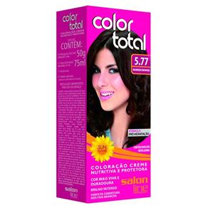 Tintura Color Total Salon Line - Marrom Brawnie 5.77 Color