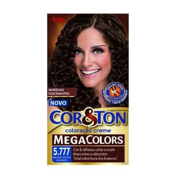 Tintura Cor & Ton Mini Kit Mega Colors 5.777-Marrom Int Prof