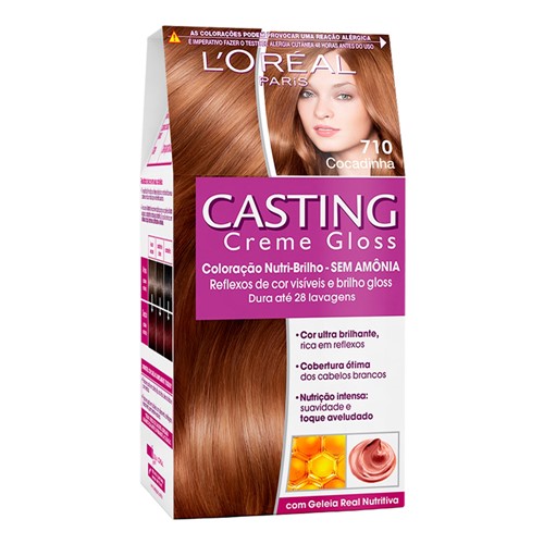 Tintura Creme Casting Creme Gloss L'oréal Cocadinha 710 Kit