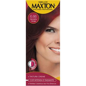 Tintura Creme Embelleze Maxton - 6.66 Vermelho Cereja