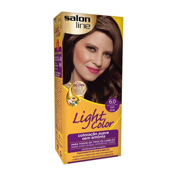 Tintura Creme Salon Line Light Color Louro Escuro 6.0