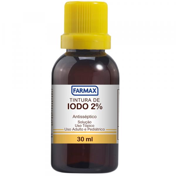 Tintura Iodo 2 Farmax 30ml
