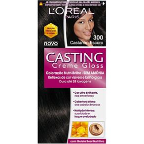 Tintura L`Oréal Casting Gloss 300 Castanho Escuro