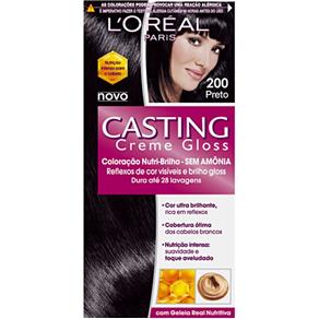 Tintura L`Oréal Casting Gloss 200 Preto